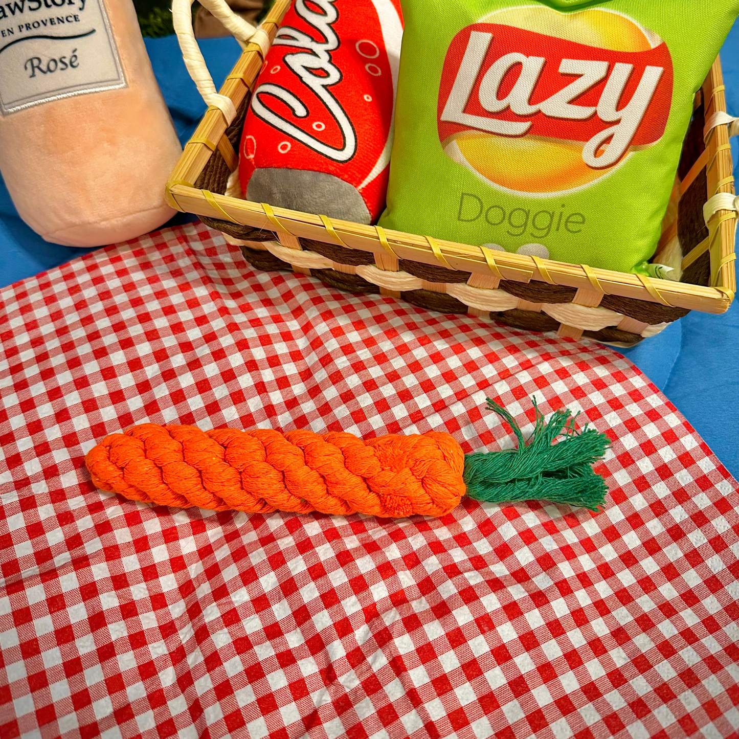 Carrot Rope Toy