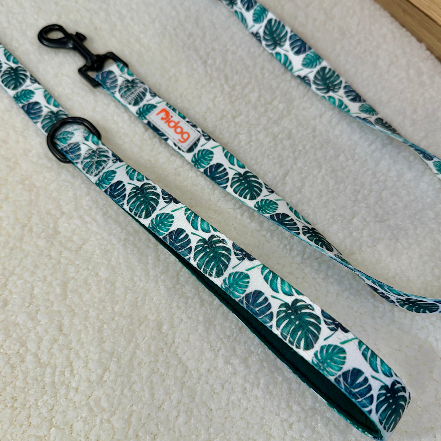 Jungle Leaves Print - Leash