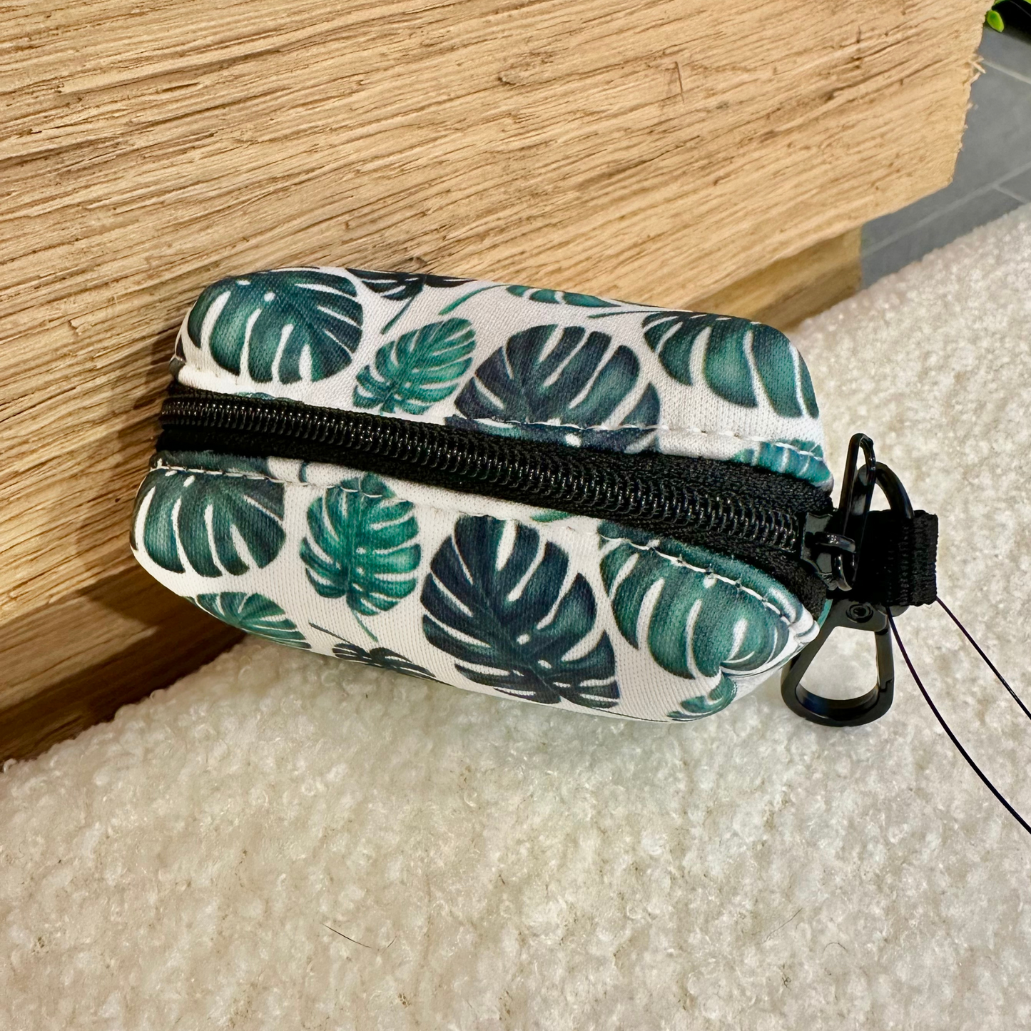 Jungle Leaves Print - Poo Bag Dispenser