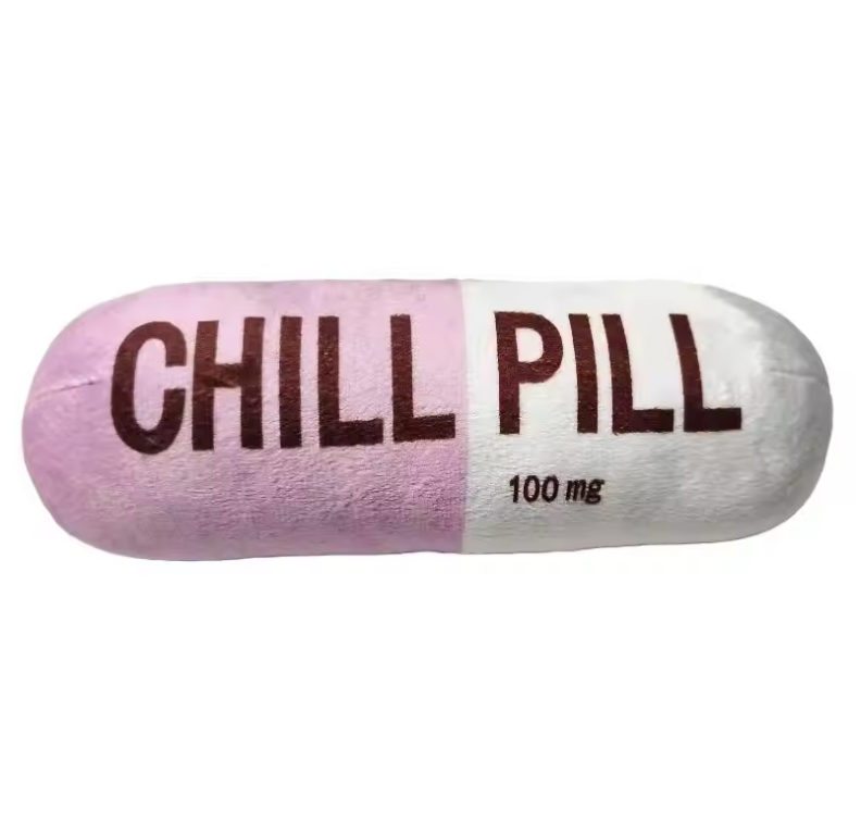 Chill Pill - Plush Dog Toy