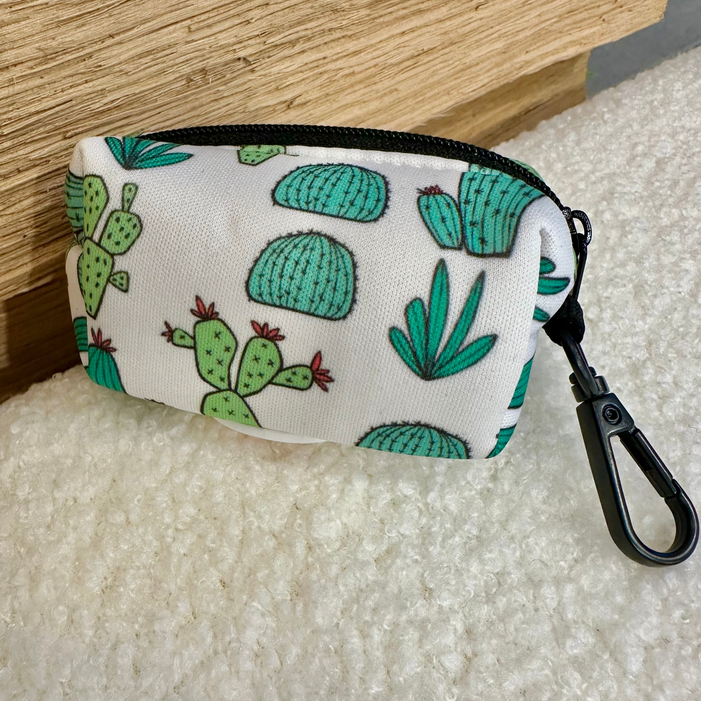 Cactus Print - Poo Bag Dispenser