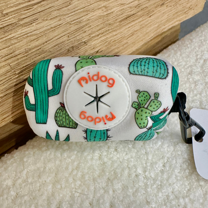 Cactus Print - Poo Bag Dispenser