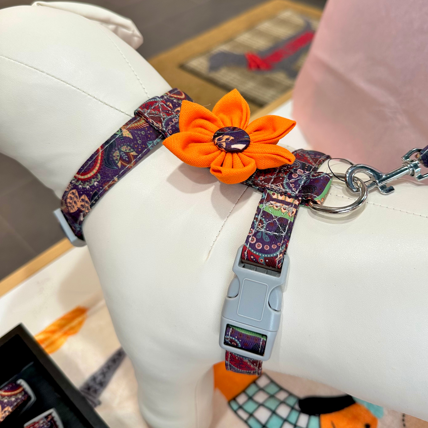 Flower Harness & Leash - Full Set