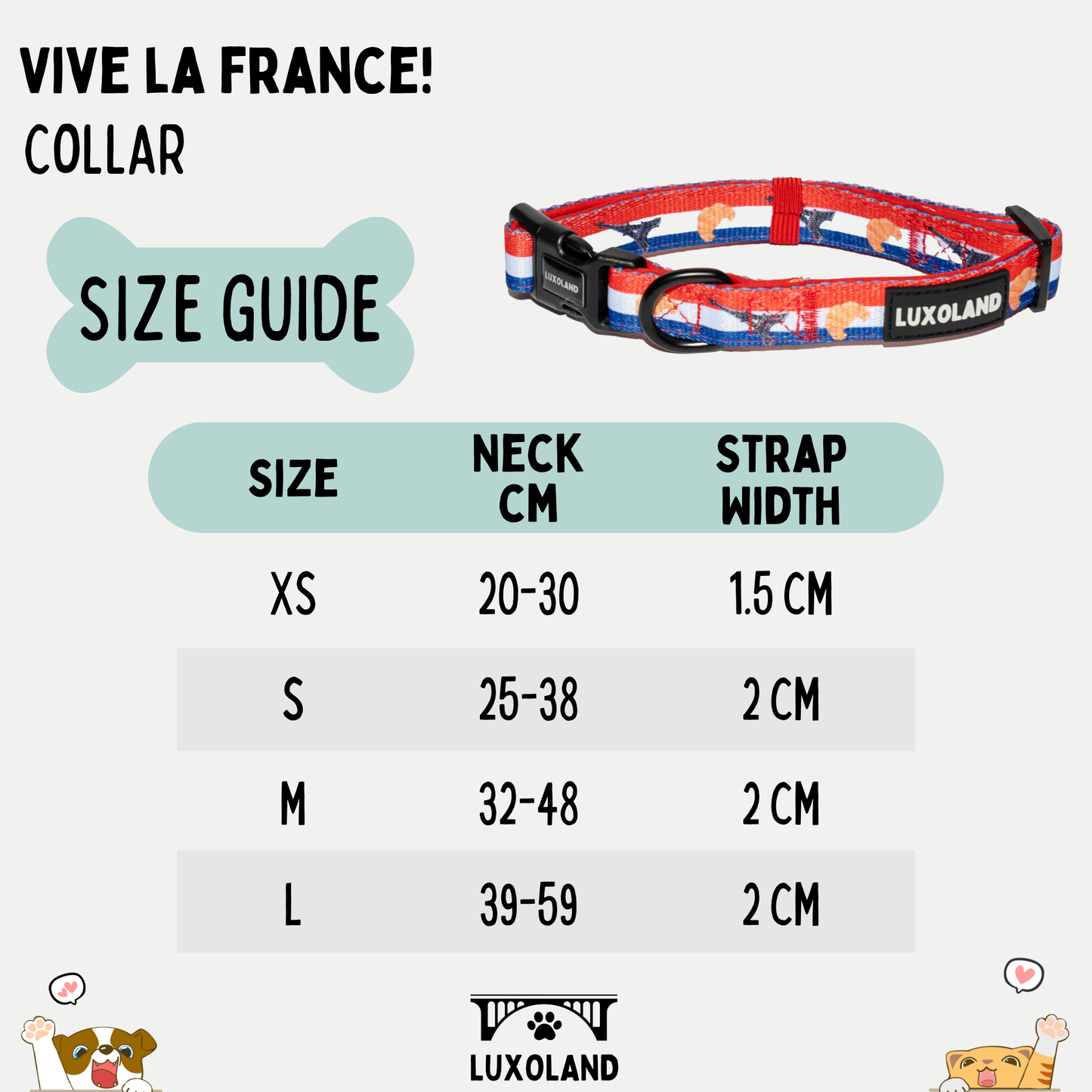 “Vive la France!” - Collar