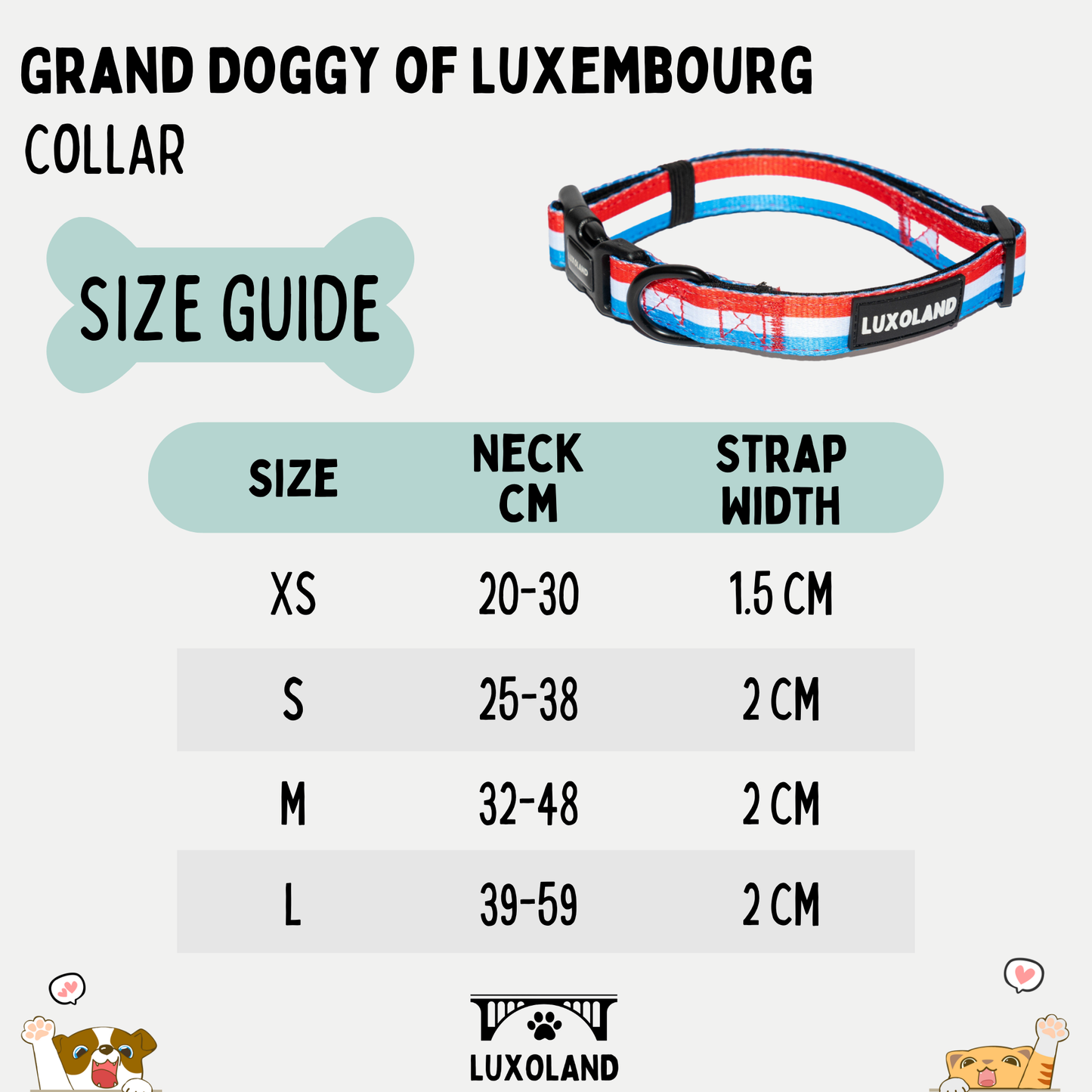 “Grand Doggy of Luxembourg” - Collar