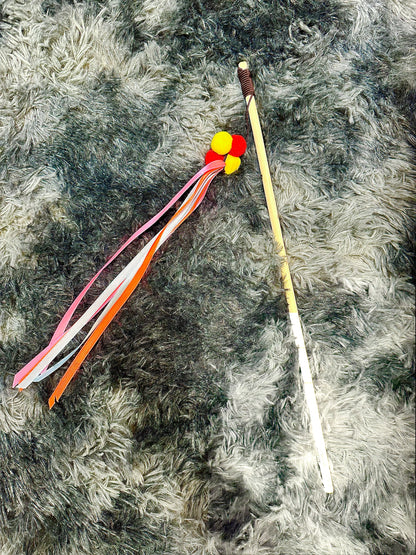 Ribbon Cat Wand