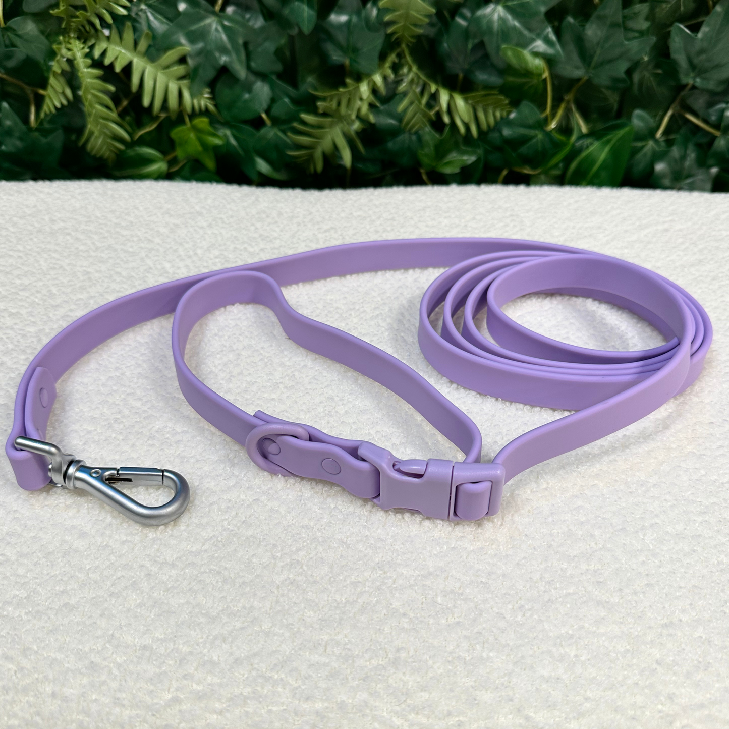 Multi-Use Rubber Collar/Leash Combo