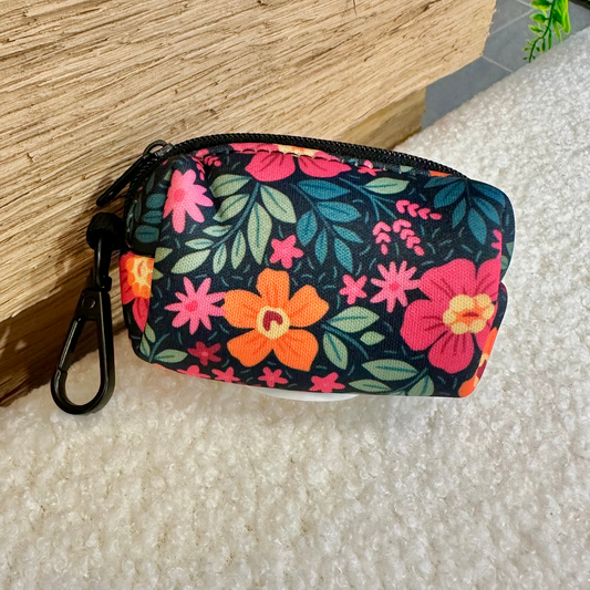 Wild Flowers Print - Poo Bag Dispenser