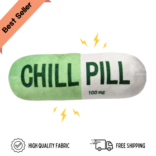 Chill Pill - Plush Dog Toy